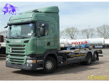 Container transporter/ Swap body truck Scania R 450 Euro 6 RETARDER: picture 1