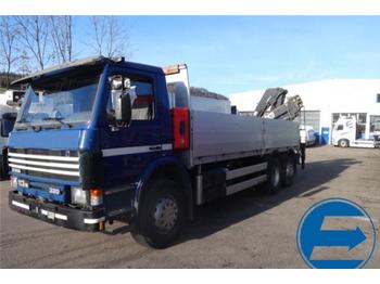 Dropside/ Flatbed truck Scania Scania - P113 ML 6x2/4 mit KRAN: picture 1