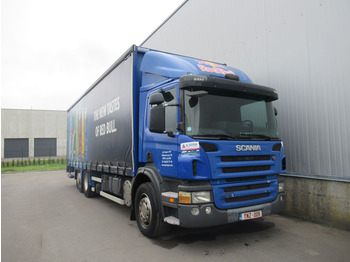 Curtain side truck SCANIA P 310