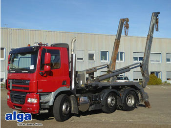 Skip loader truck DAF CF85460T, Meiller AK16 NTG, Euro5, Waage!