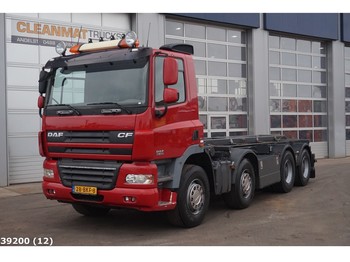 Skip loader truck DAF FAD 85 CF 460 8x4 Euro 5