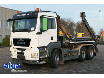 Skip loader truck MAN 26.440 TGS BL 6x2/4, Meiller AK16T, Klima, Navi