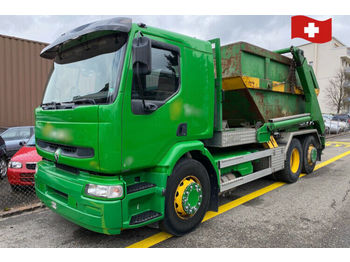 Skip loader truck Renault Premium 370 6x2