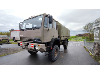 Curtain side truck Steyr 12M18 4x4: picture 1