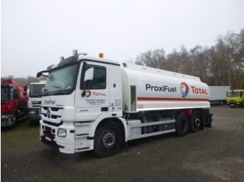 Tank truck Mercedes Actros 2541 6x2 fuel tank 20 m3 / 5 comp