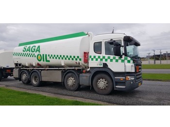 Tank truck Scania P 380 8x2 24000 Liter tank Petrol Fuel Diesel ADR