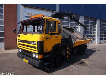Tipper DAF 1700 Hiab 7 ton/meter laadkraan