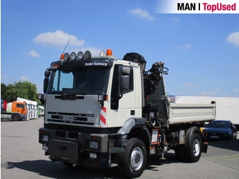 Tipper Iveco Trakker MP 190E44 Meiller Hiab Winterdienst 4x4