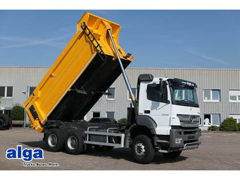 Tipper Mercedes-Benz 3340 Axor 6x4, 21 m³ Stahl, Schaltgetriebe!