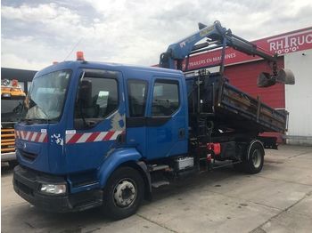 Tipper Renault MIDLUM 220 DCI PALFINGER PKG 12001 TIPPER