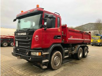 Tipper Scania G480 6x4 Euro 5 Kipper Meiller Bordmatic