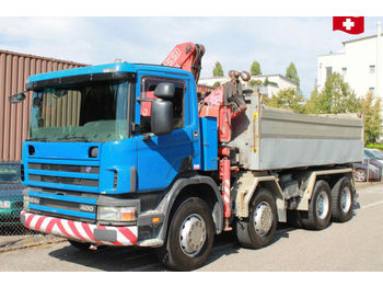 Tipper Scania P124 8x4