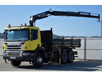 Tipper Scania P360 3-Seiten Kipper 5,40m + Kran