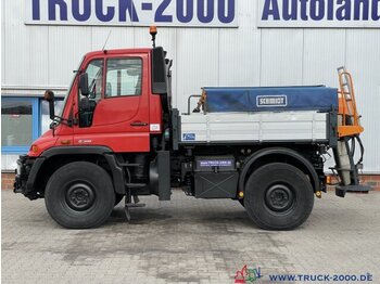 Tipper Unimog U300 Winterdienst Salzstreuer Wechsellenkung