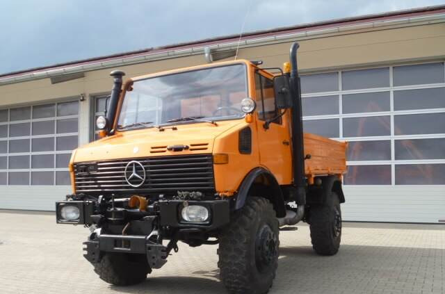 Tipper, Municipal/ Special vehicle Unimog 1650 - U1650 427 46338 Mercedes Benz 427: picture 3