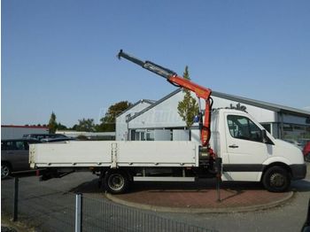 Dropside/ Flatbed truck VOLKSWAGEN CRAFTER 50 Palfinger daruval: picture 1