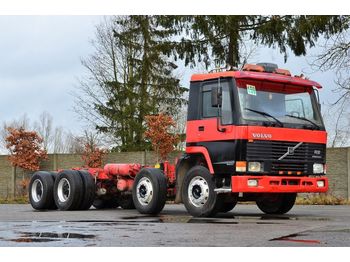 Cab chassis truck VOLVO FL12 380 8x4 model 1998 - chassis: picture 1