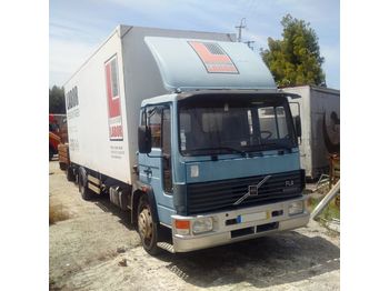 Box truck VOLVO FL614 left hand drive Intercooler 14 ton on big wheels tail lift: picture 1