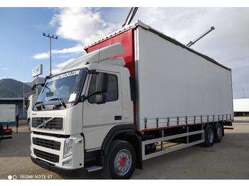 Curtain side truck VOLVO FM 380 6X2 TAUTLINER, 1º EJE 9T: picture 1