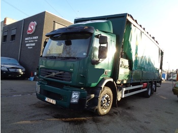 Curtain side truck Volvo FE 320 6x2: picture 1