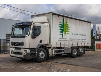 Curtain side truck VOLVO FE 340