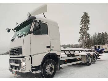 Container transporter/ Swap body truck Volvo FH13 6x2 hydr.tasonostolaite,pl-nostin: picture 2