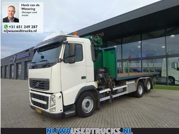 Container transporter/ Swap body truck Volvo FH 420 6X2 HIAB autolaadkraan + NCH Kabelsystem: picture 1