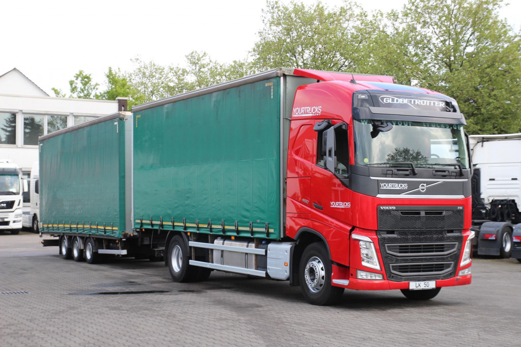 Curtain side truck Volvo FH 460  Globetrotter E6   Jumbo Zug   Hubdach: picture 9