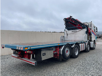Dropside/ Flatbed truck, Crane truck Volvo FH 540 | 8x2 NOSTOTELI | HMF 8520 + JIBILLÄ vm 2019 | 215 000 km | TULOSSA: picture 4