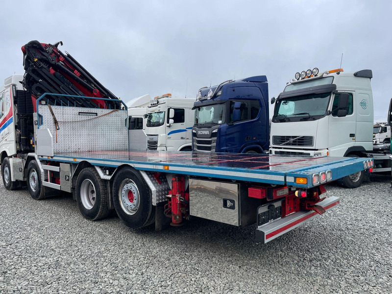 Dropside/ Flatbed truck, Crane truck Volvo FH 540 | 8x2 NOSTOTELI | HMF 8520 + JIBILLÄ vm 2019 | 215 000 km | TULOSSA: picture 8
