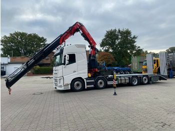 New Car transporter truck, Crane truck Volvo FH 540 mit Fassi Ladekran 395 Baumasch. Rampen: picture 1