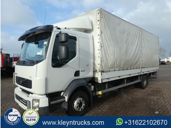 Curtain side truck Volvo FL 240.12 manual airco 1x bed: picture 1