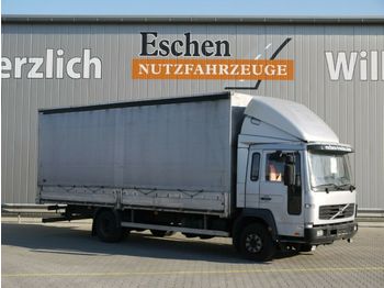 Curtain side truck Volvo FL 6 L 42-R 4x2 Pritsche / Plane, Klima, Bl/Lu: picture 1