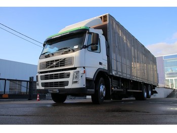 Curtain side truck Volvo FM 12.340 -10 tires/pneus-plateau 10m+hayon 2000kg: picture 1