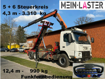 Cable system truck, Crane truck Volvo FM 12-420 PK 16502 C 12m - 1.000 kg Funk FB: picture 1