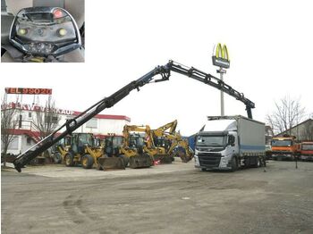 Dropside/ Flatbed truck, Crane truck Volvo FM 420 Pritsche Heckkran 34m/t, Funk, Jib: picture 1