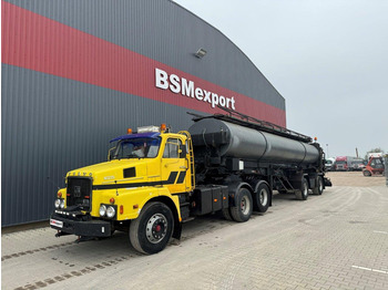Volvo N12 + bitum spreader semitrailer - Tanker truck: picture 1