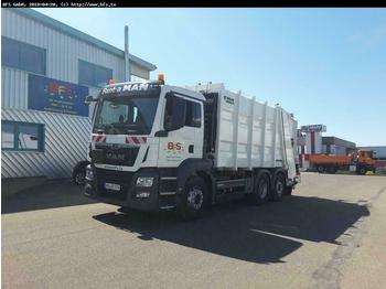 Garbage truck MAN TGS 28.320 6x2-4 BL HL Zöller Medium XL-S 20 - D