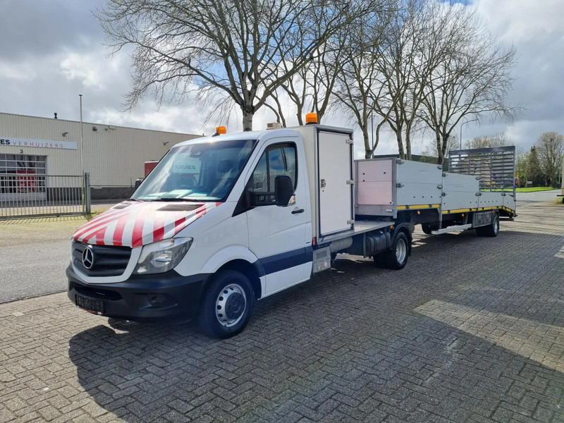 Mercedes-Benz Sprinter 519 CDI/ BE Combi/ Dieplader Machinetransport - Car transporter truck: picture 5