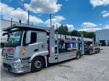 Mercedes-Benz Actros 1843 Kassbohrer Variotrans-Variotrans - Car transporter truck: picture 1