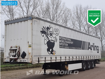 Krone SD 3 axles Palettenkasten Laadklep Tailgate LBW - Curtainsider semi-trailer: picture 1
