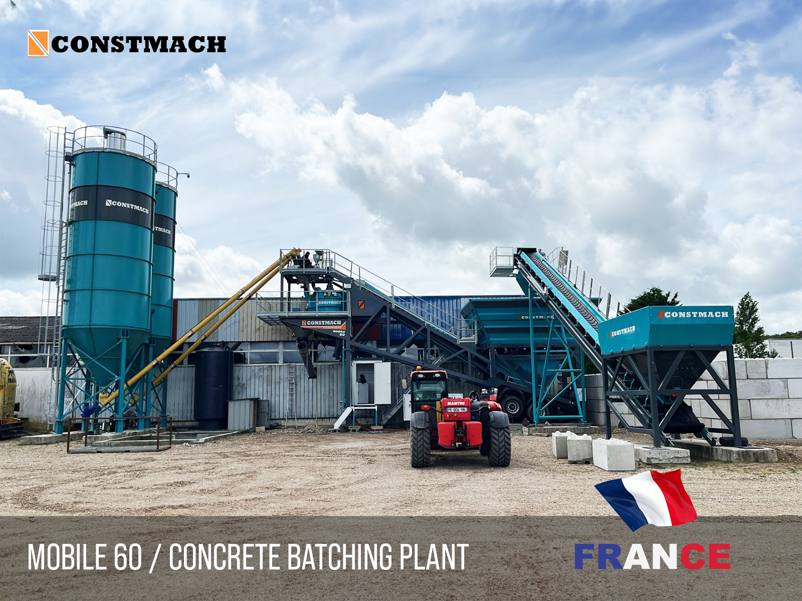 Constmach Concrete Batching Plants & Crushing and Screening Plants - Construction machinery CONSTMACH - Year: 2025 undefined: picture 9
