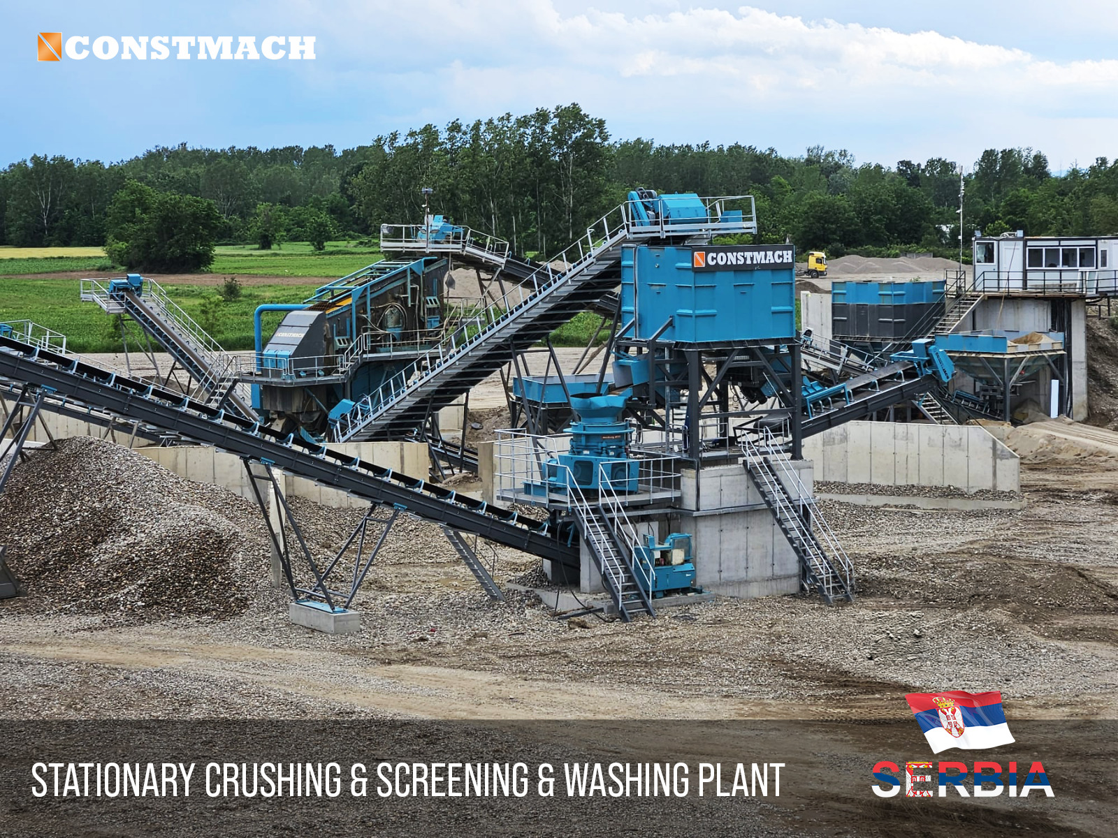 Constmach Concrete Batching Plants & Crushing and Screening Plants - Construction machinery CONSTMACH - Year: 2025 undefined: picture 24