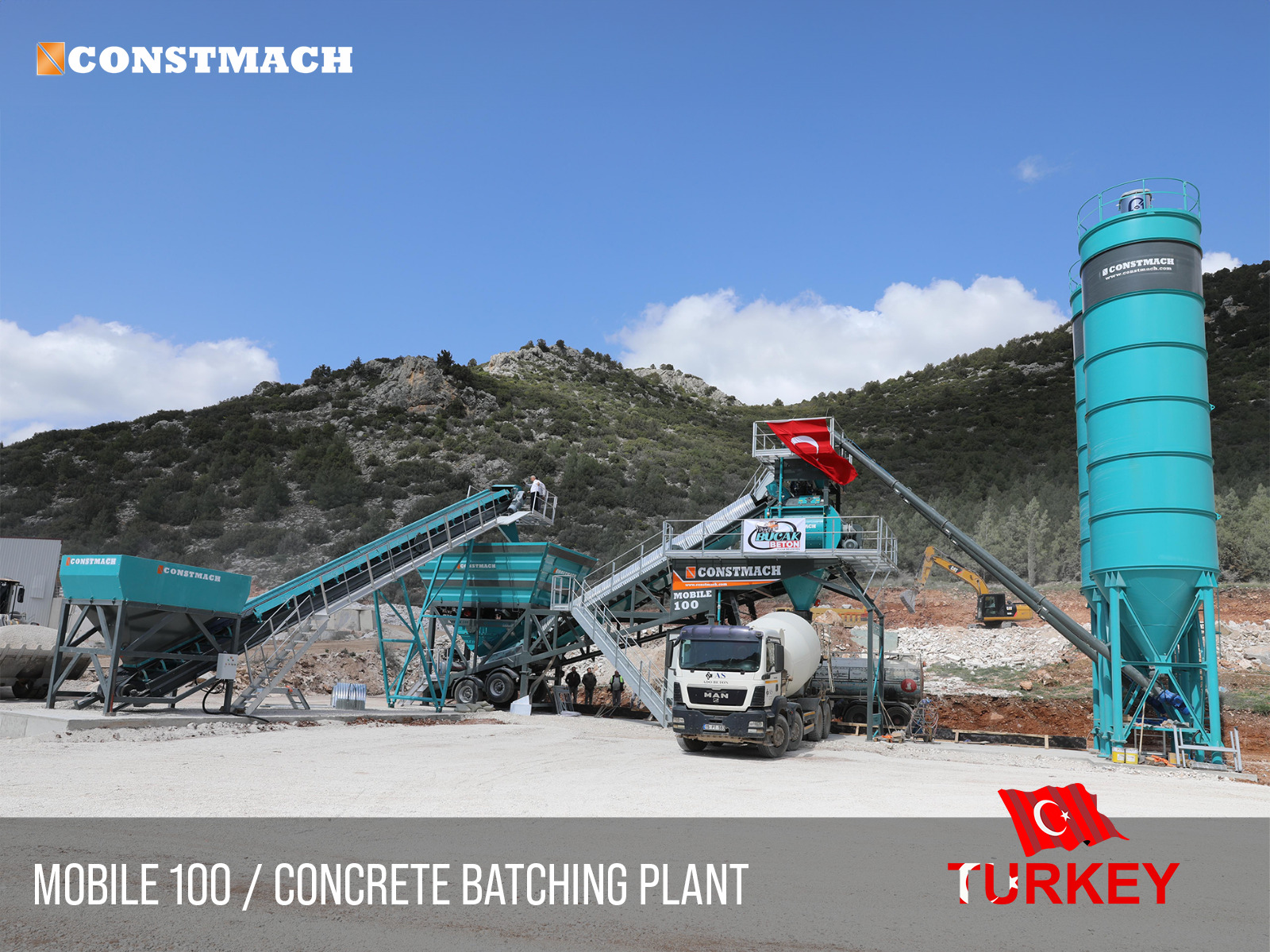 Constmach Concrete Batching Plants & Crushing and Screening Plants - Construction machinery CONSTMACH - Year: 2025 undefined: picture 12