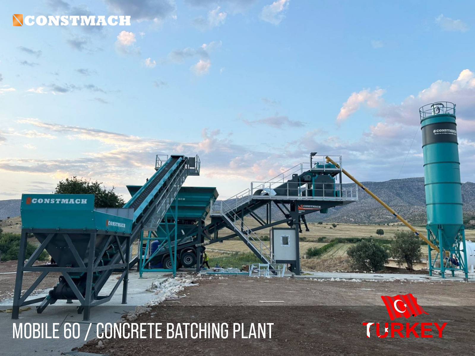 Constmach Concrete Batching Plants & Crushing and Screening Plants - Construction machinery CONSTMACH - Year: 2025 undefined: picture 7