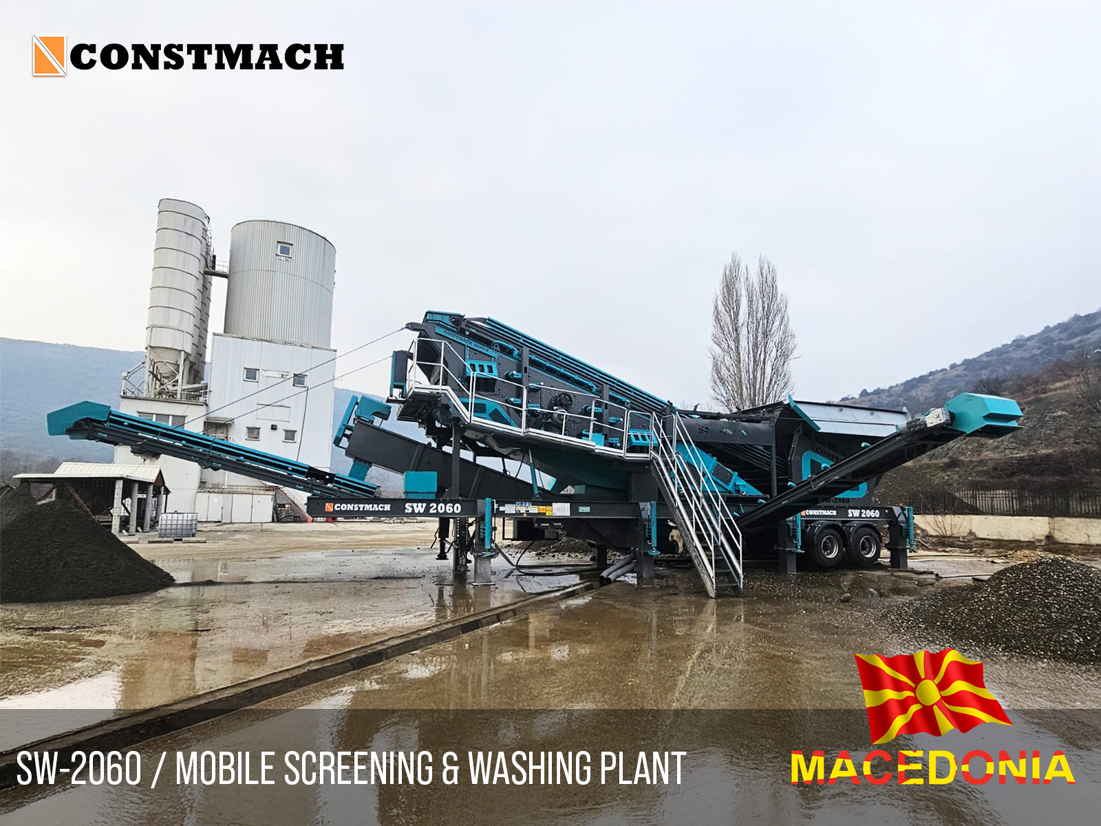 Constmach Concrete Batching Plants & Crushing and Screening Plants - Construction machinery CONSTMACH - Year: 2025 undefined: picture 27