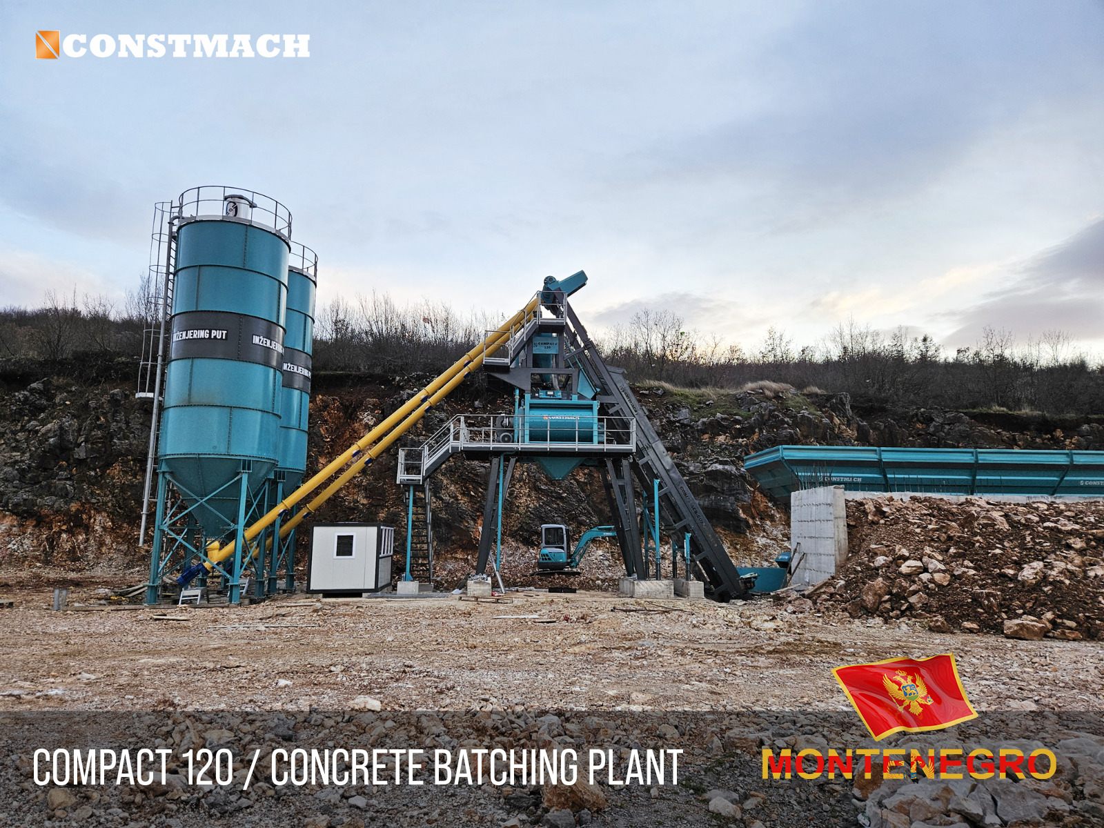 Constmach Concrete Batching Plants & Crushing and Screening Plants - Construction machinery CONSTMACH - Year: 2025 undefined: picture 3
