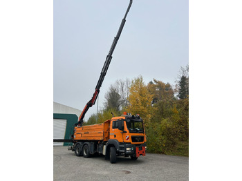 Tipper, Crane truck MAN TGS 33.400 6x4 Kipper Palfinger 22002: picture 2 Tipper, Crane truck MAN TGS 33.400 6x4 Kipper Palfinger 22002: picture 2