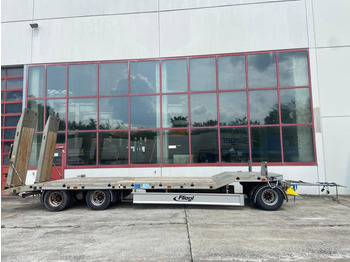 Low loader trailer for transportation of heavy machinery Goldhofer t3 3 Achs Tiefladeranhänger: picture 3 Low loader trailer for transportation of heavy machinery Goldhofer t3 3 Achs Tiefladeranhänger: picture 3