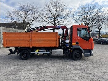 Hook lift truck, Crane truck DAF FA LF 180 8t / Abrollkipper, Ladekran   Containe: picture 5